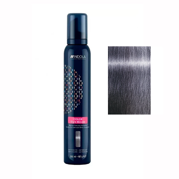 Оттеночный мусс для укладки волос Color Style Mousse Антрацит, 200 мл