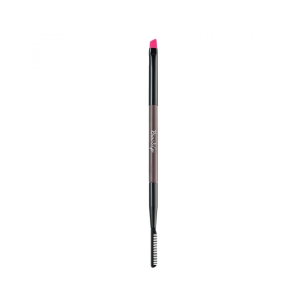 Кисть для бровей Brow&Go скошенная с расческой, 1 шт