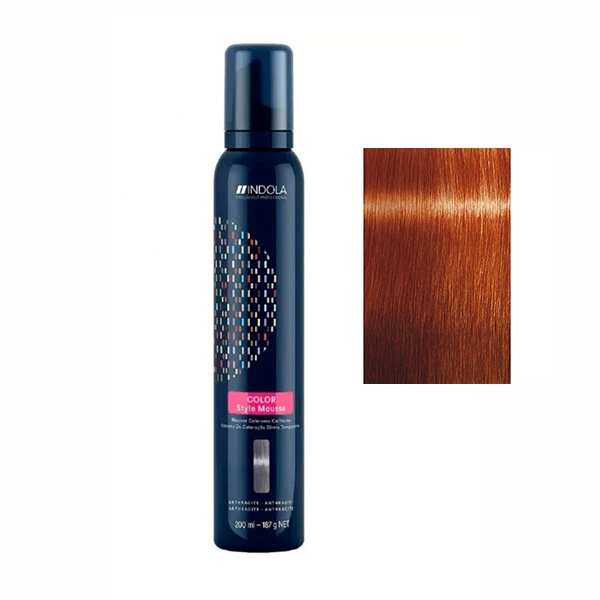 Оттеночный мусс для укладки волос Color Style Mousse Светлый Коричневый Ореховый, 200 мл
