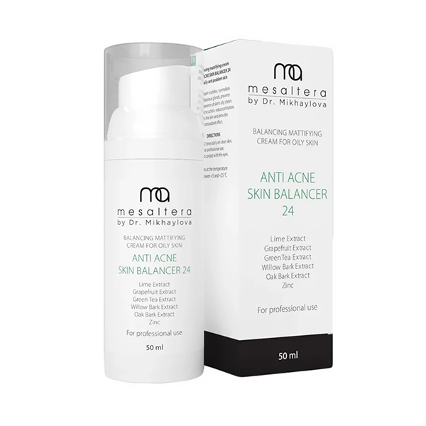 Крем для жирной и проблемной кожи балансирующий матирующий Anti Acne Skin Balancer 24, 50 мл