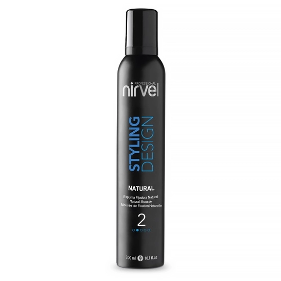 Мусс для укладки волос 2-я степень фиксации Natural mousse, 300 мл