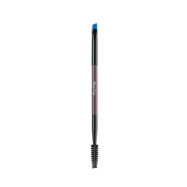 Кисть для бровей Brow&Go скошенная с щеточкой, 1 шт