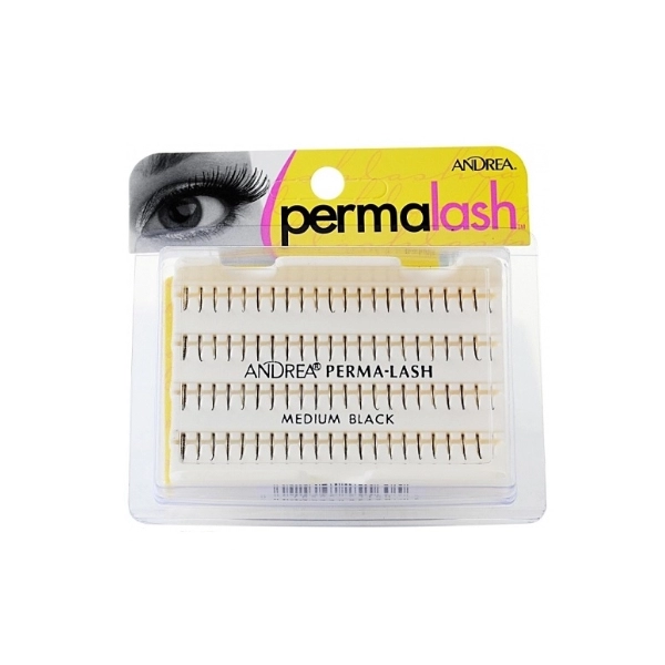 Ресницы одиночные (средние черные) Perma Lashes Medium Black, 1 шт