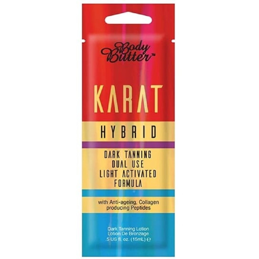 Лосьон активатор загара и коллагена Body Butter Karat Hybrid, 15 мл