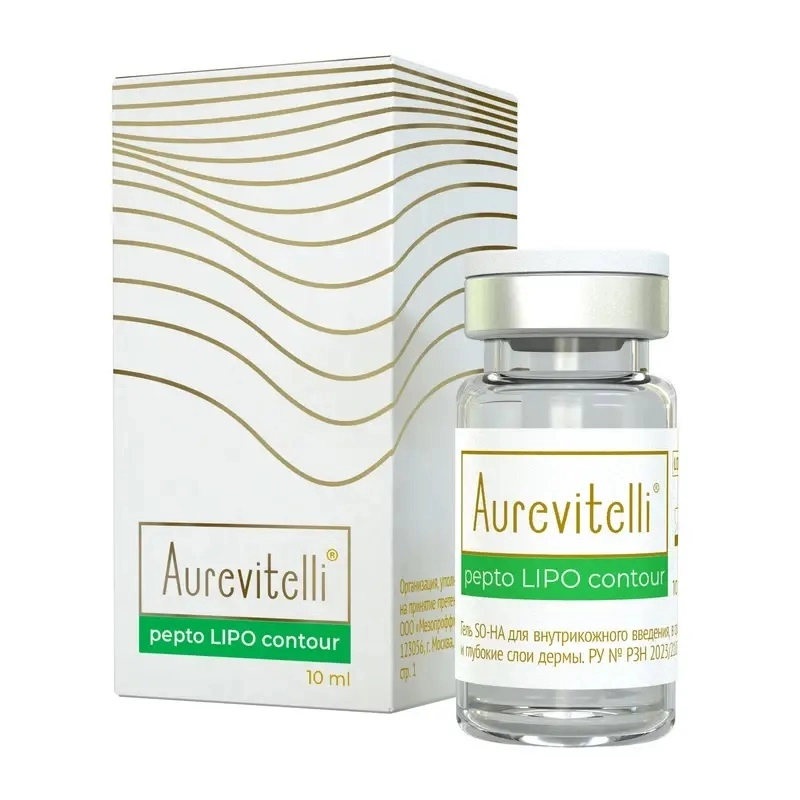 Дренирующий липолитический мезокомплекс - Aurevitelli Pepto Lipo Contour, 10 мл