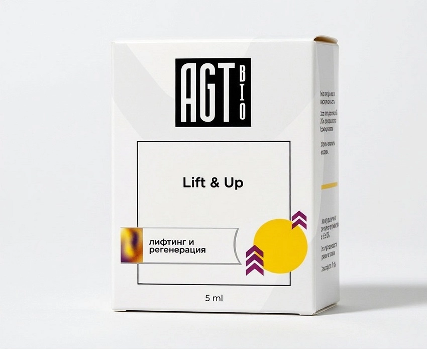 Биорепарант для кожи со сниженным тонусом "Лифтинг и регенерация" - AGT Bio "Lift & Up", 5 мл