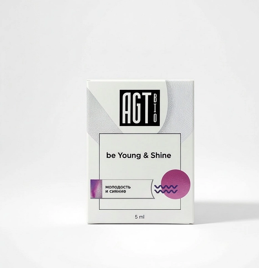 Биорепарант "Молодость и Сияние" - AGT Bio "be Young & Shine", 5 мл