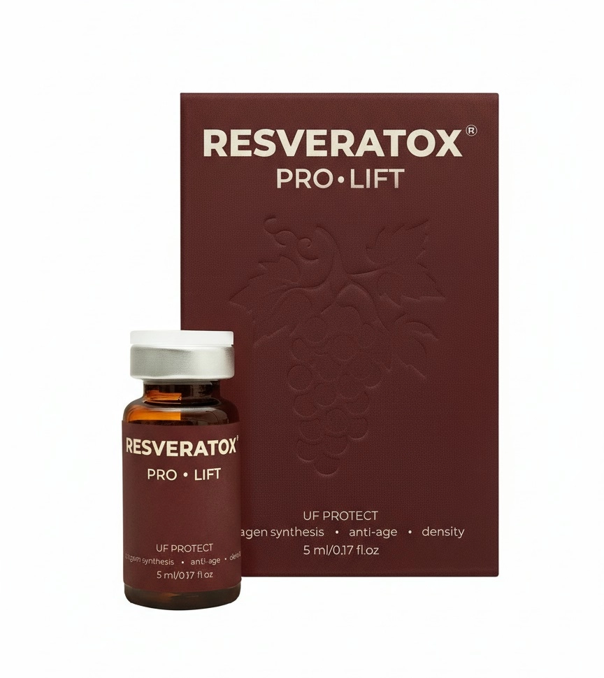 Антиоксидантный лифтинг коктейль с DMAE - Resveratox PRO-LIFT, фл - 5мл