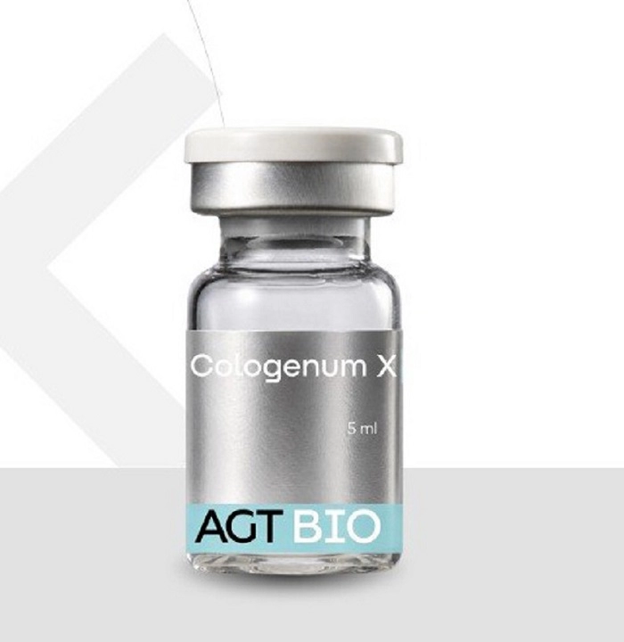 AGT Bio Cologenum X - биорепарант с пептидами, рекомбинантным коллагеном и PDRN, 5 мл