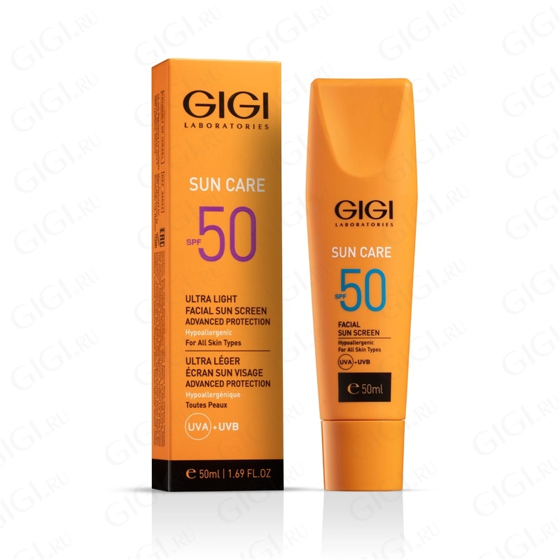 SUN Care Ultra Light SPF 50 Крем увлажняющий с ультралегкой текстурой SPF 50, 50 мл