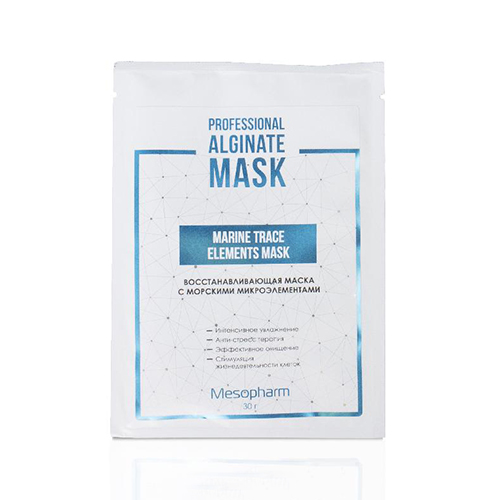 Восстанавливающая альгинатная маска с морскими микроэлементами Marine Trace Elements Mask, 30 гр